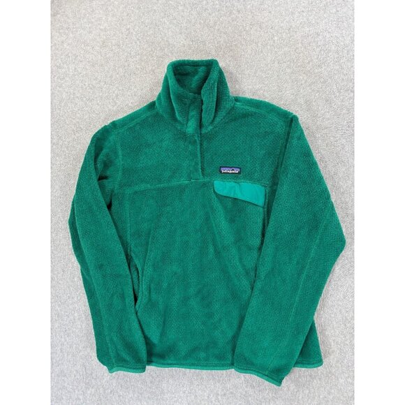 Patagonia Re-Tool‎ Snap T Fleece Pullover (Women's Medium) Green - Picture 1 of 12
